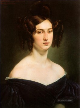  ella Pintura al %C3%B3leo - ritratto della contessa luigia douglas scotti d adda Romanticismo Francesco Hayez